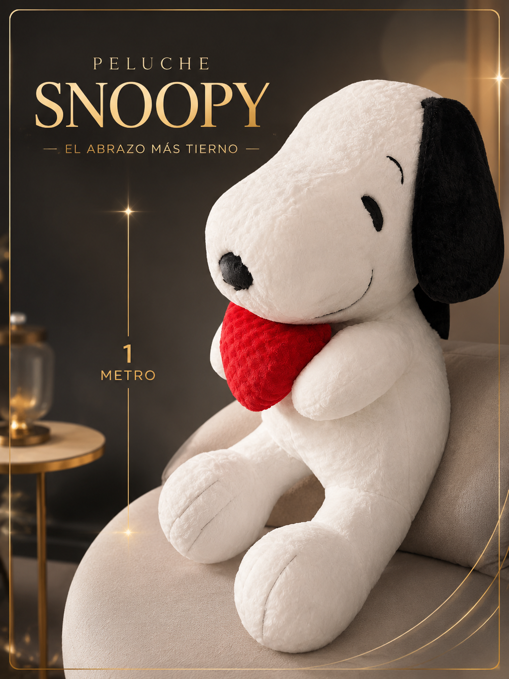 Snoopy peluche gigante