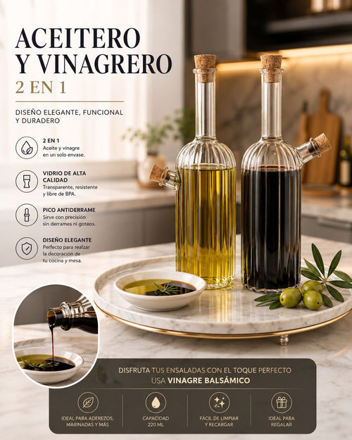 Aceitero 2 en 1