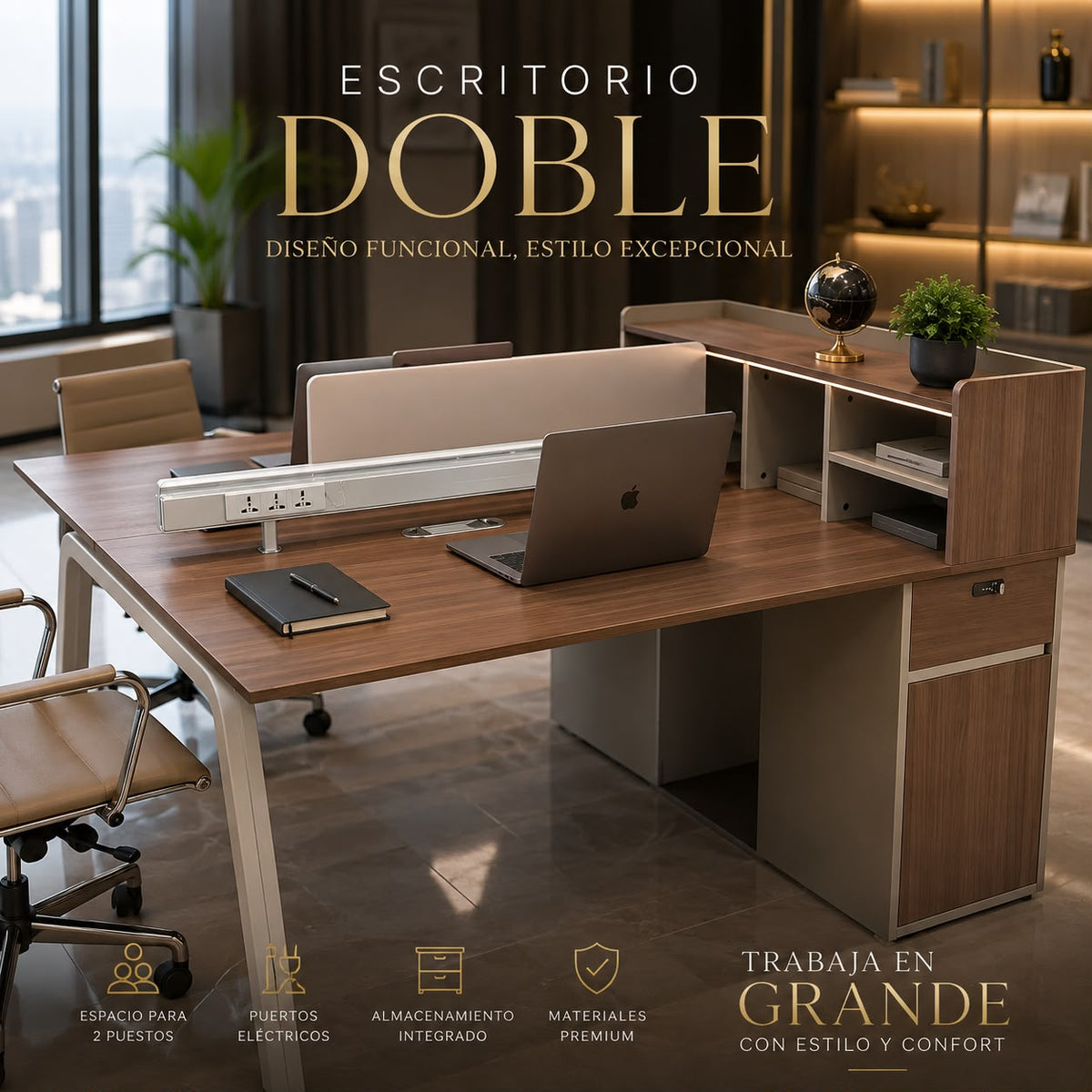 Escritorio Doble